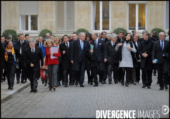 Jour de rentrée au gouvernement