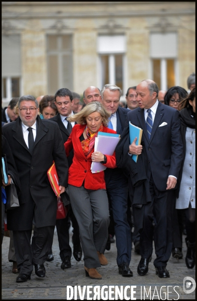 Jour de rentrée au gouvernement