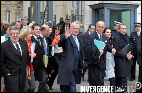 Jour de rentrée au gouvernement