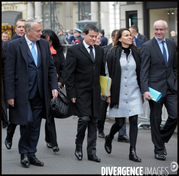 Jour de rentrée au gouvernement