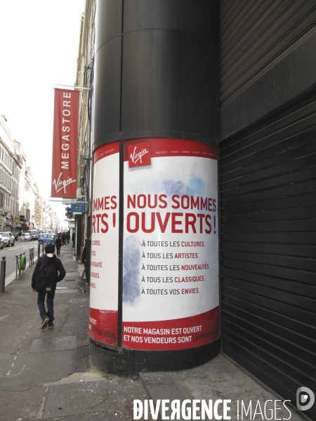 Le Magasin VIRGIN MEGASTORE de Marseille