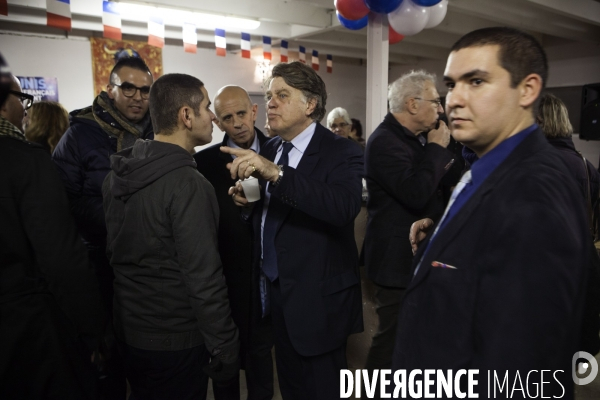 MUNICIPALES 2014.Gilbert COLLARD, RBM-FN à St Gilles dans le Gard.