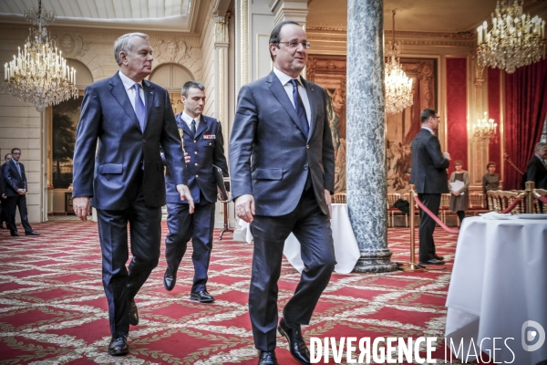 François Hollande : Voeux aux Corps constitués