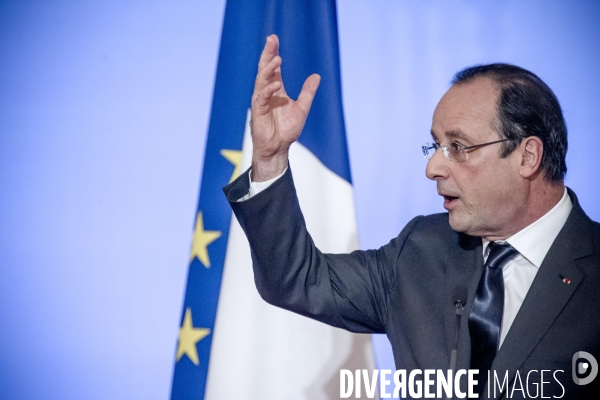 François Hollande : Voeux aux Corps constitués