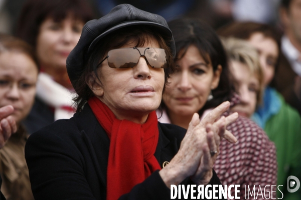 Rassemblement contre les violences faites au femmes