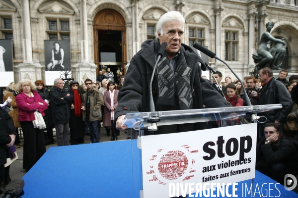 Rassemblement contre les violences faites au femmes