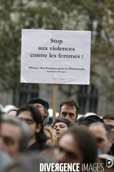 Rassemblement contre les violences faites au femmes