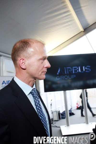 Pose de la première pierre du siège de Airbus group, ex EADS