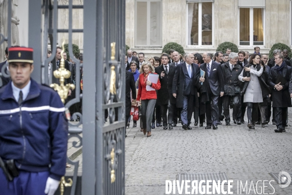 Voeux du gouvernement au président de la République