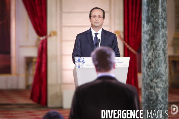 François Hollande, 3e grande conférence de presse