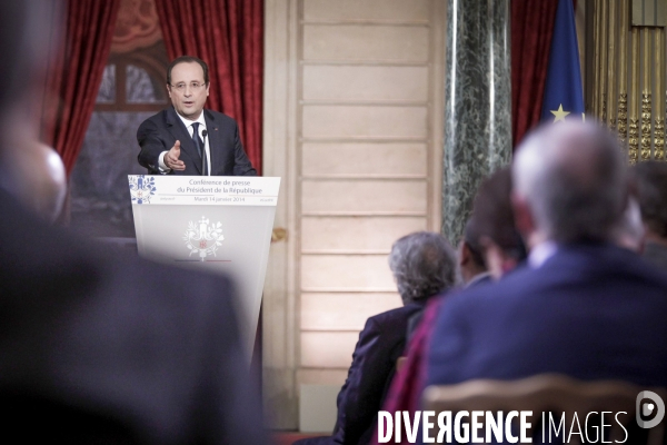 François Hollande, 3e grande conférence de presse