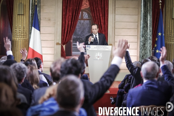 François Hollande, 3e grande conférence de presse