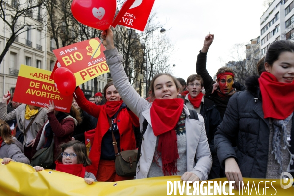 Marche pour la Vie à Paris