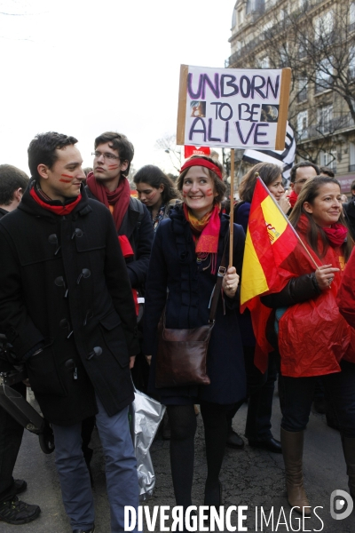 Marche pour la Vie à Paris