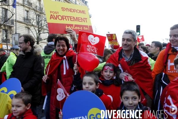 Marche pour la Vie à Paris