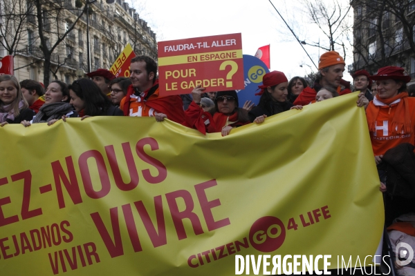 Marche pour la Vie à Paris