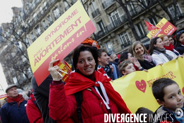 Marche pour la Vie à Paris