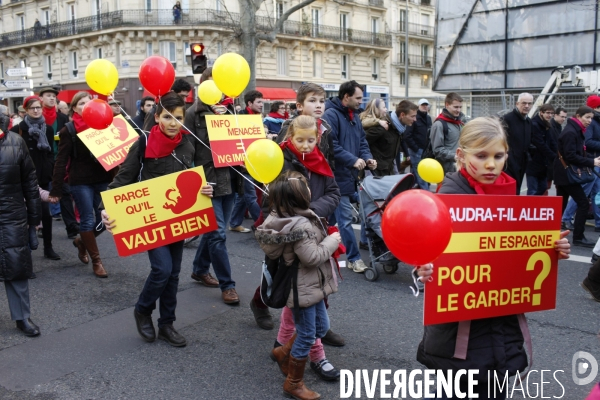 Marche pour la Vie à Paris