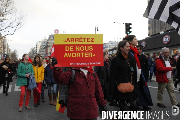 Marche pour la Vie à Paris