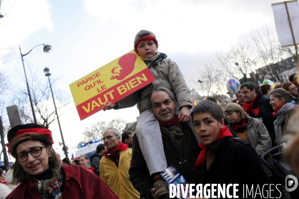 Marche pour la Vie à Paris