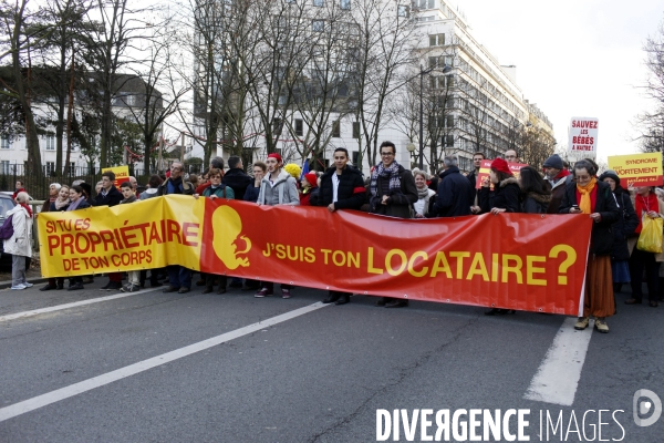 Marche pour la Vie à Paris