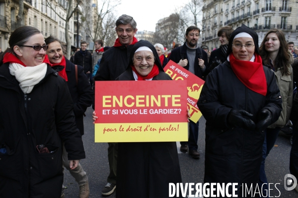 Marche pour la Vie à Paris