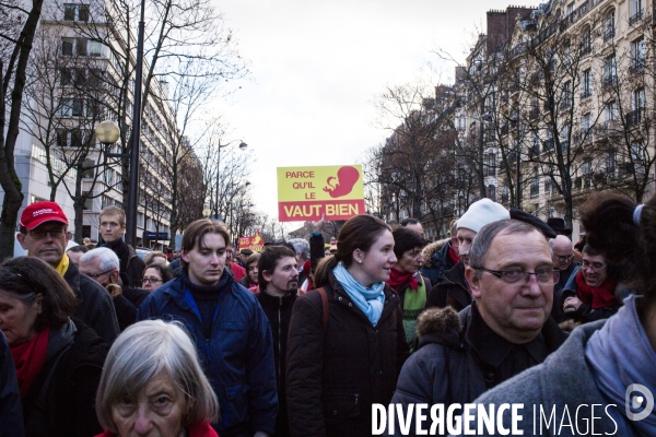 Manifestation anti-IVG, Paris