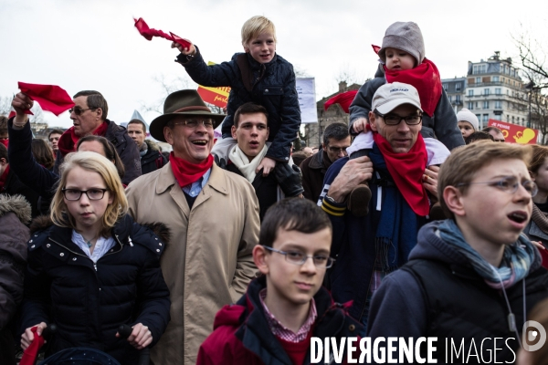 Manifestation anti-IVG, Paris