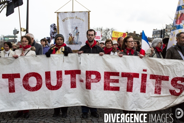 Manifestation anti-IVG, Paris