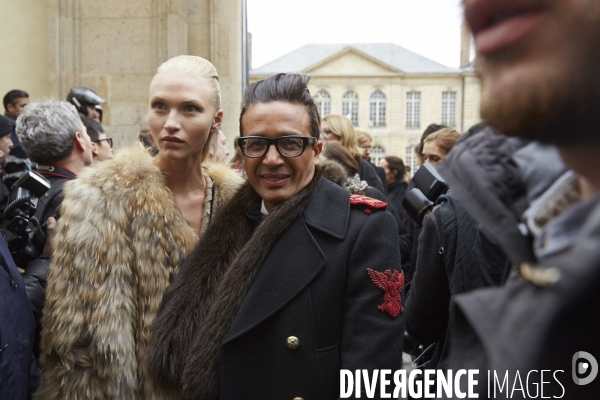 Défilé Dior de la collection Haute Couture Printemps-Eté 2014