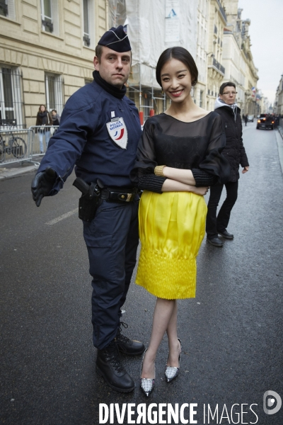 Défilé Dior de la collection Haute Couture Printemps-Eté 2014