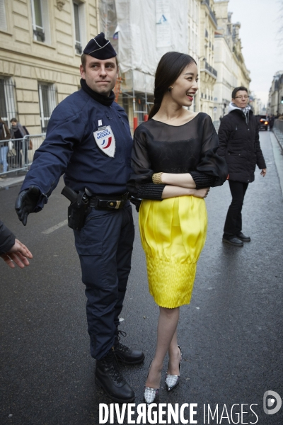 Défilé Dior de la collection Haute Couture Printemps-Eté 2014