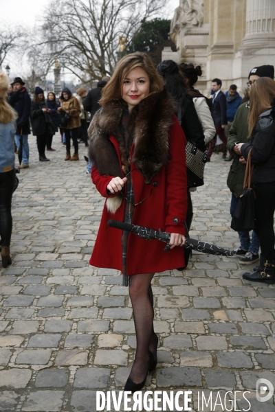 Défilé Chanel de la collection Haute Couture Printemps-Eté 2014