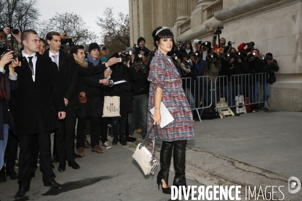 Défilé Chanel de la collection Haute Couture Printemps-Eté 2014