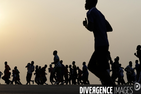 Made in TOGO : Course à pied matinale à Lomé