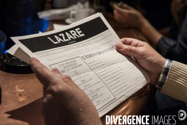 Le Lazare, cusine bistronomique de la gare Saint Lazare, à Paris