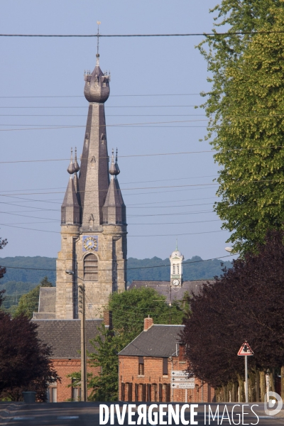 Paysages et villages de l Avesnois (Nord)