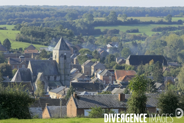 Paysages et villages de l Avesnois (Nord)