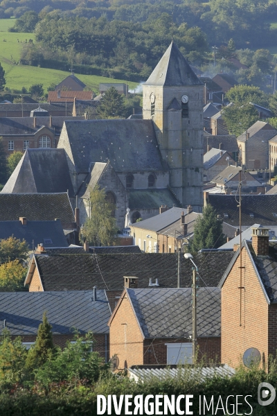 Paysages et villages de l Avesnois (Nord)