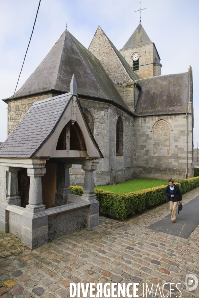 Paysages et villages de l Avesnois (Nord)