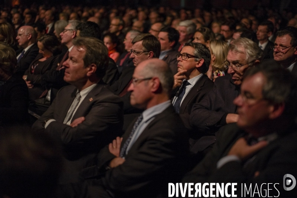 Medef Nord : passation de pouvoir en présence de Pierre Gattaz