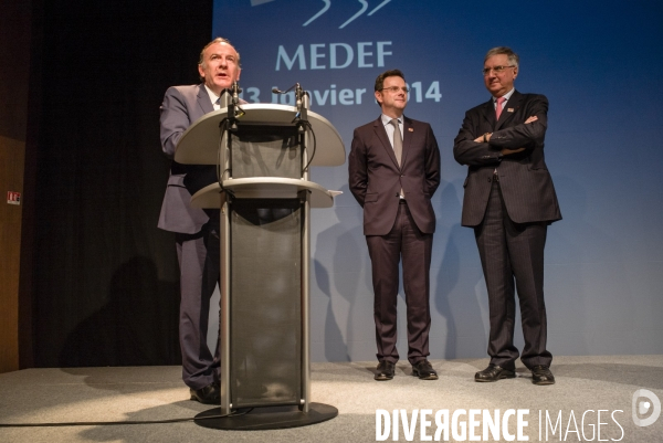 Medef Nord : passation de pouvoir en présence de Pierre Gattaz