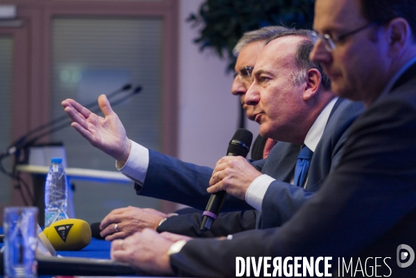 Medef Nord : passation de pouvoir en présence de Pierre Gattaz