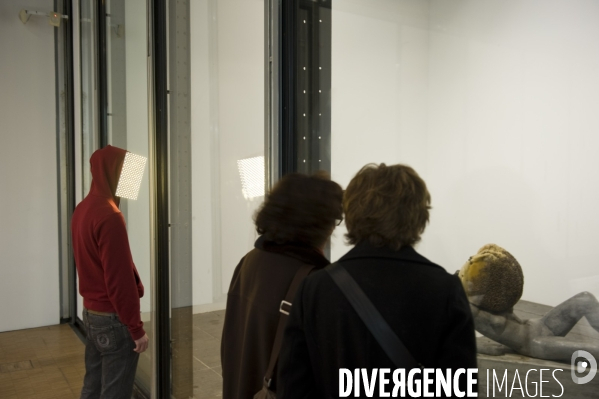 Illustration Janvier 2014.Exposition de l artiste Pierre Huyghe,au Centre Pompidou