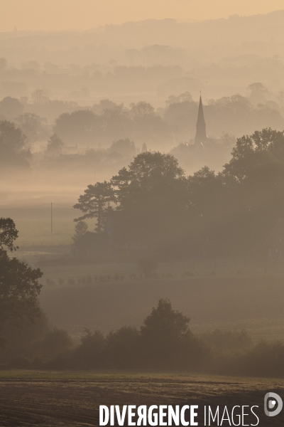 Paysages et villages des Flandres (departement du Nord)