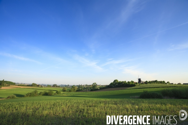 Paysages et villages des Flandres (departement du Nord)