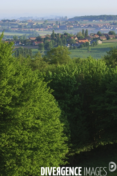 Paysages et villages des Flandres (departement du Nord)