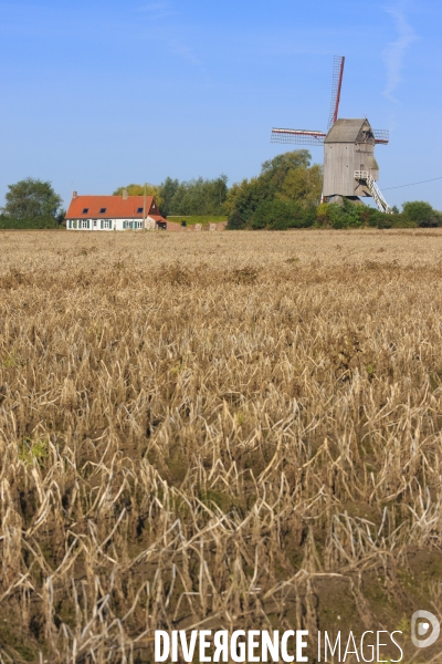 Paysages et villages des Flandres (departement du Nord)