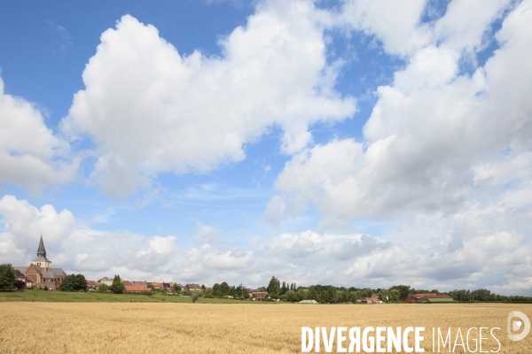 Paysages et villages des Flandres (departement du Nord)