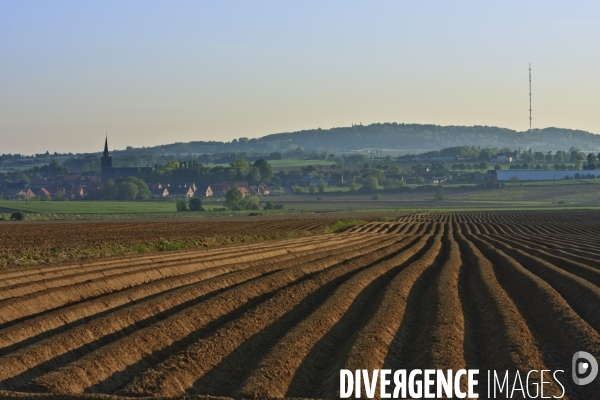 Paysages et villages des Flandres (departement du Nord)